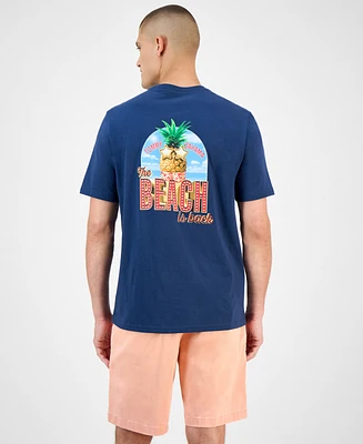 Tommy Bahama Men's Beach Is Back Logo Graphic T-Shirt