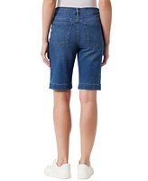 Gloria Vanderbilt Petite Amanda Side-Slit Bermuda Shorts