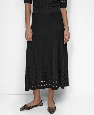 Dkny Women's Crepe Sweater Skirt