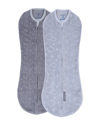 Ingenuity Baby SwaddleMe by Ingenuity Velboa Pod