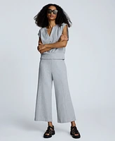 Kenneth Cole Women's High-Rise Pull-On Wide-Leg Pants