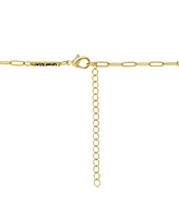 Unwritten Crystal Cross Charm Necklace