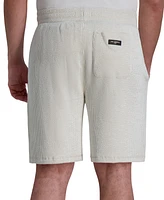 Karl Lagerfeld Paris Men's Relaxed-Fit Seersucker Shorts