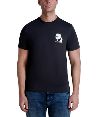 Karl Lagerfeld Paris Men's Short-Sleeve Logo Graphic T-Shirt