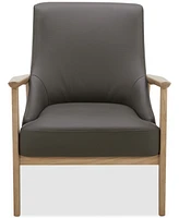Nierling Leather Accent Chair, Exclusively at Macy's