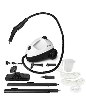 Commercial Care Steam Cleaner, 1500W Multipurpose Steamer with Accessory Kit, Steamer for Clothes and Floor Steamer, Portable Steamer for Car Seat, Ca