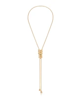Ettika Metal Moderna Bolo Necklace