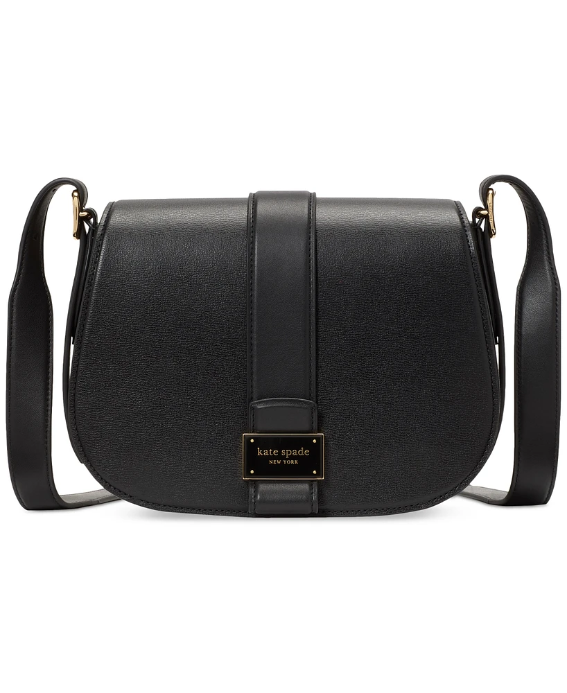 kate spade new york Nouveau Leather Saddle Bag