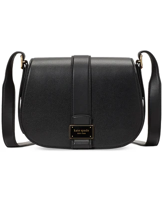 kate spade new york Nouveau Leather Saddle Bag