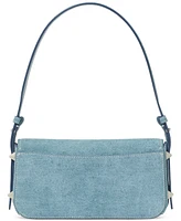 kate spade new york Liv Denim Suede Shoulder Bag