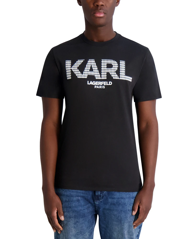 Karl Lagerfeld Paris Men's Bold Logo T-Shirt