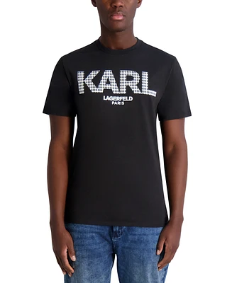 Karl Lagerfeld Paris Men's Bold Logo T-Shirt
