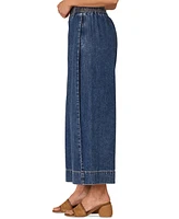 Democracy Women's Skyrise Cropped Wide-Leg Jeans