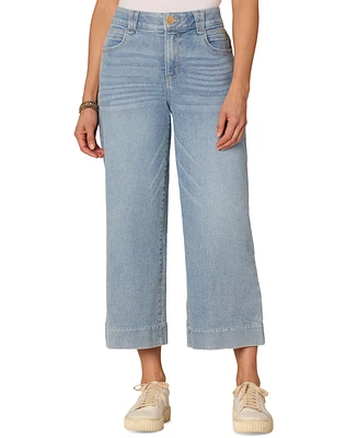 Democracy Women's Ab-Solution Crop Wide-Leg Jeans