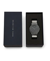 Daniel Wellington Men's Analog Graphite Stainless-Steel Watch, 40mm