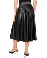 Vince Camuto Women's Faux-Leather Culottes