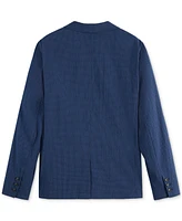 Scotch & Soda Men's Relaxed Fit Unconstructed Seersucker Blazer