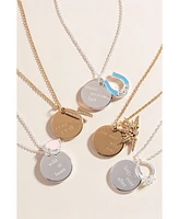 Make Your Own Luck Duo Charm Pendant Necklace Necklace