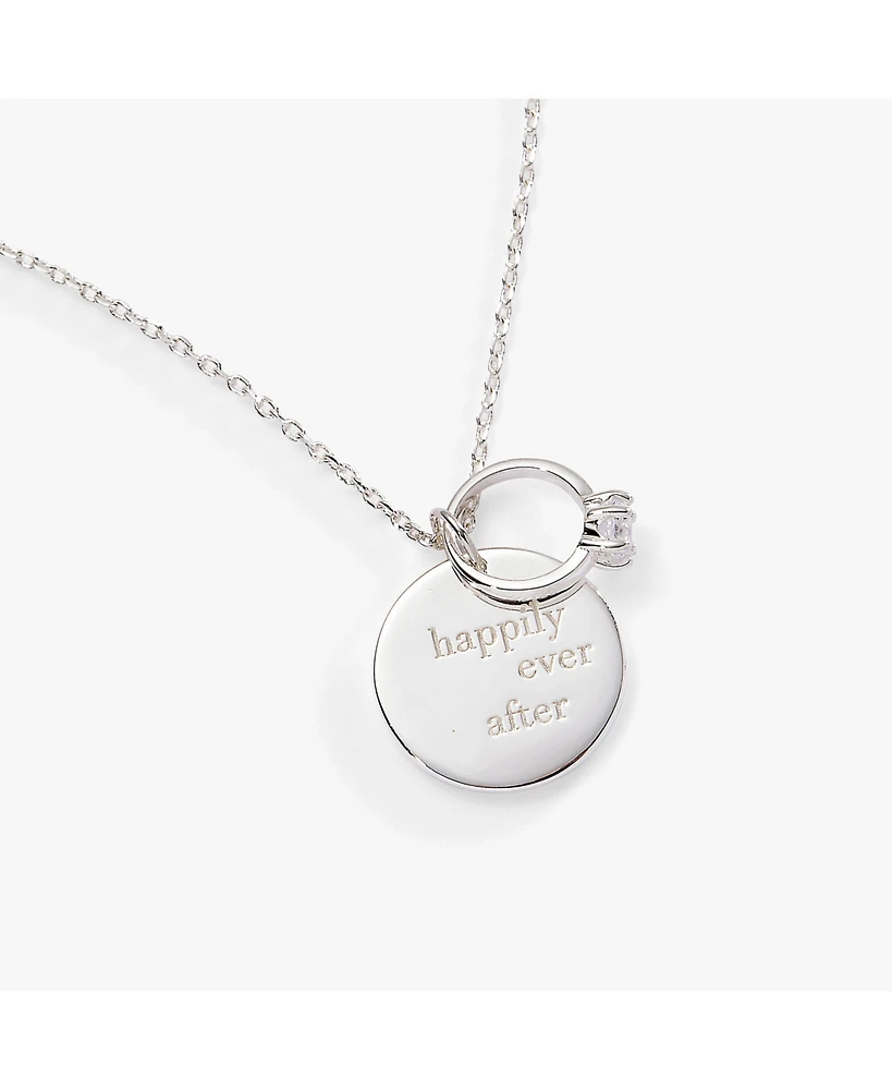 Happily Ever After Duo Charm Pendant Necklace