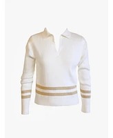 Able Women's Jenna Polo Sweater