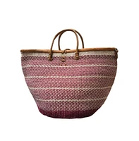 Bold Journey Handmade Sisal Market Tote Basket Bag