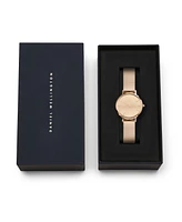 Daniel Wellington Women's Analog Rose Gold Tone Stainless-Steel Watch, 28mm