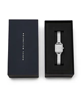 Daniel Wellington Women's Analog Silver Tone Stainless-Steel Watch, 16mm