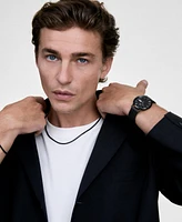 Daniel Wellington Men's Analog Black Stainless-Steel Watch, 40mm