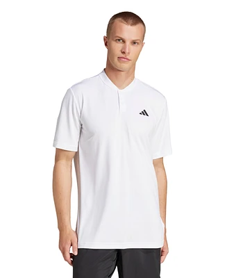 adidas Men's Club Tennis Climacool Henley Polo Shirt