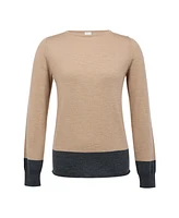Celtic & Co. Women's Merino Fine Knit Boat Nk Sweater