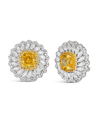 Anna Zuckerman La Maya Cz Crystalline Earrings