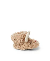 Dearfoams Baby Boys Harley Holiday Christmas Reindeer Bootie Slipper