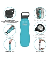 Curve Stainless Steel Bottle: 21oz