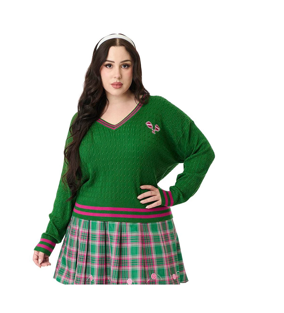 Smak Parlour Plus Drop Shoulder Sweater