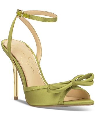 Jessica Simpson Women's Nolira Two-Piece Bow Dress Sandals