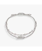 Faith Stranded Bracelet Set