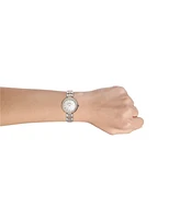 Fossil Women's Karli Three-Hand Two-Tone Stainless Steel Watch, 32mm