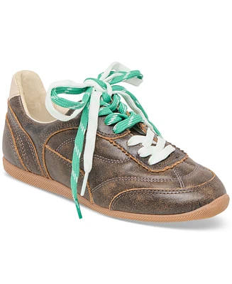 Dolce Vita Women's Laini Contrast Lace-Up Low Profile Jogger Sneakers