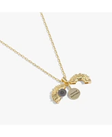 Sunflower Mantra Adjustable Necklace