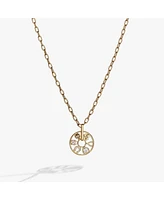 Alex and Ani Love Luck Wheel Necklace