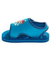 Nickelodeon Toddler Boys and Girls Patrol Hook Loop Dual Sizes Sandals