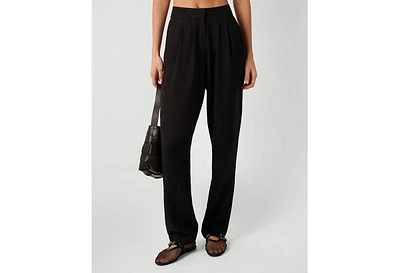 WeWoreWhat Women's Linen Trouser