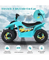 6V Kids Electric Atv 4 Wheels Ride-On Toy