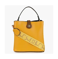 Women's Celina Yellow Tote Bag