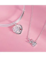 Love And Bee Loved Bangle Bracelet