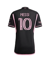 Adidas Men's Lionel Messi Black Inter Miami Cf 2024 La Noche Authentic Player Jersey
