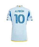 Adidas Men's Miguel Almiron Light Blue Atlanta United Fc 2024 The Resurgens Kit Authentic Player Jersey