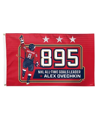Wincraft Alexander Ovechkin Washington Capitals Nhl All-Time Leading Goal Scorer 3' x 5' One-Sided Deluxe Flag