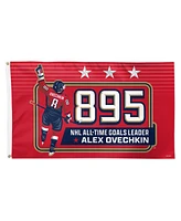 Wincraft Alexander Ovechkin Washington Capitals Nhl All-Time Leading Goal Scorer 3' x 5' One-Sided Deluxe Flag