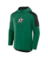 Fanatics Men's Kelly Green Dallas Stars Meta Game Transitional Pullover Hoodie